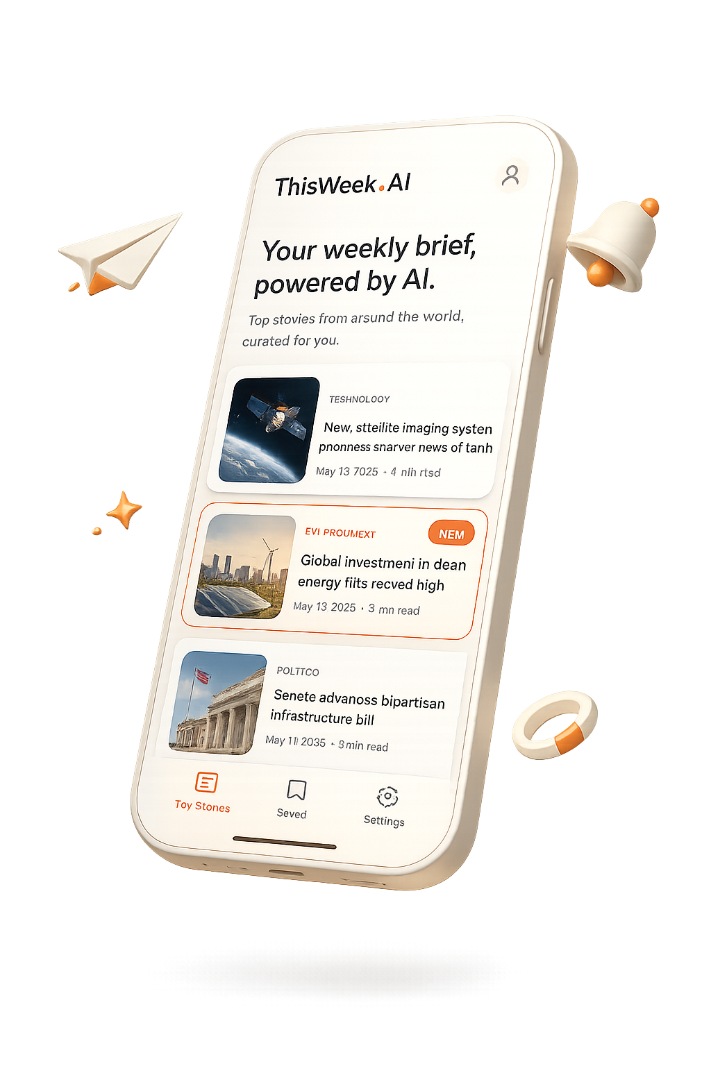 ThisWeek.AI app